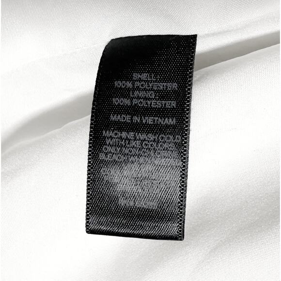 Express Rolled Sleeve Boyfriend Blazer - White - XS - Picture 7 of 7